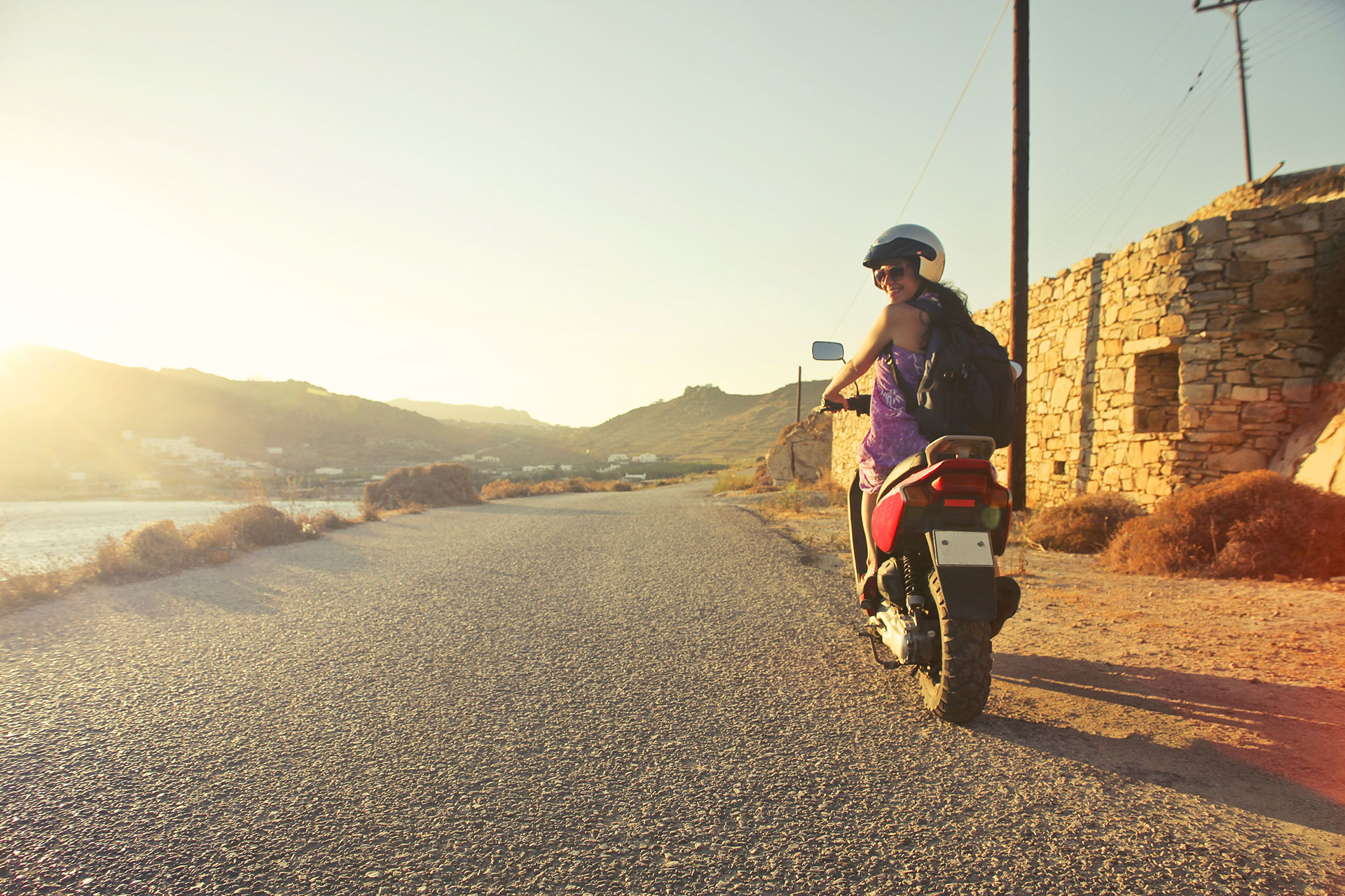 Holiday scooter hire in Javea, Spain